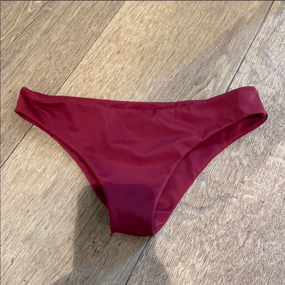 Bongani Maroon Swim Bottoms